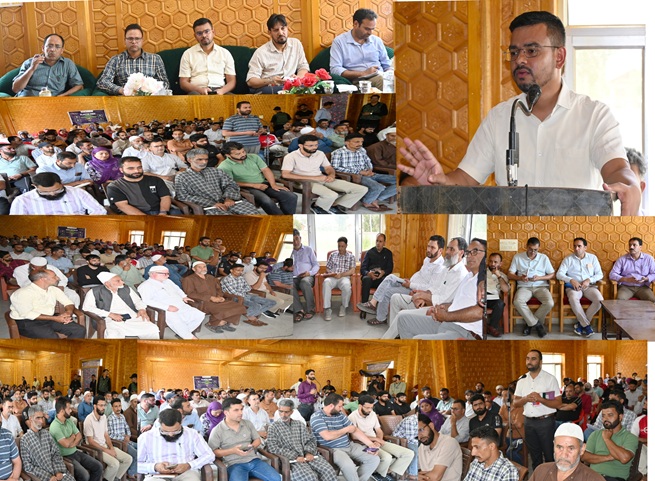 'DC Kulgam instructs to ensure effective implementation of govt welfare schemes & ongoing developmental projects.'